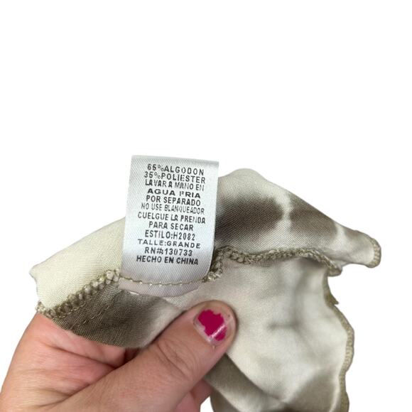 Boho Festival Tie Dye Tunic‎ Top Umgee USA Ruffle Hem Large - Picture 6 of 7